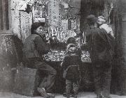 Strabenhandler in Chinatown Francisco Arnold Genthe